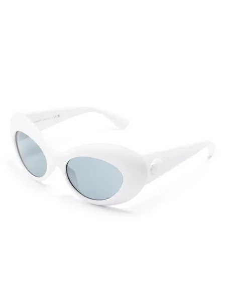 Saulės akiniai Versace Eyewear balta