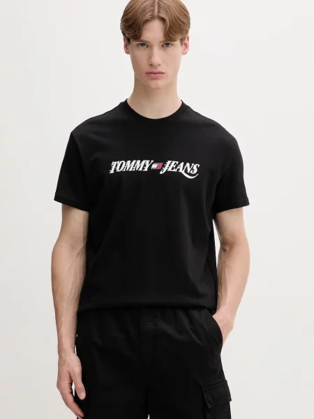 Tommy Jeans tričko černé