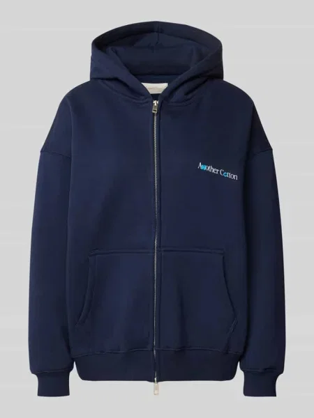 T-shirt z wyhaftowanym logo Another Cotton Lab czarna