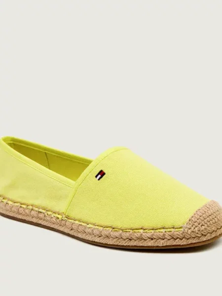Espadrile Tommy Hilfiger Flag Canvas Espadrille verde
