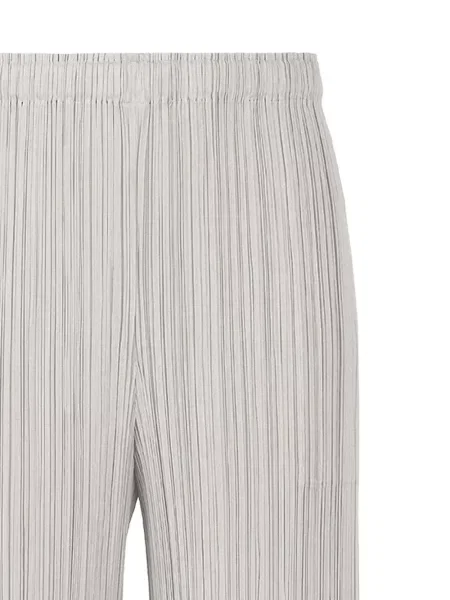 Nadrág Pleats Please Issey Miyake szürke
