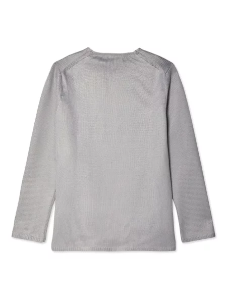 Raštuotas megztinis Comme Des Garçons Shirt pilka
