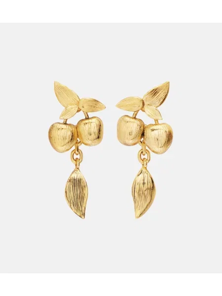 Cercei Saint Laurent auriu
