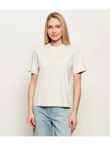 BOSS BLACK Tricou Eharpa | Relaxed fit negru