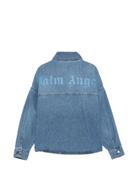 Koszula dziecięca Palm Angels niebieska