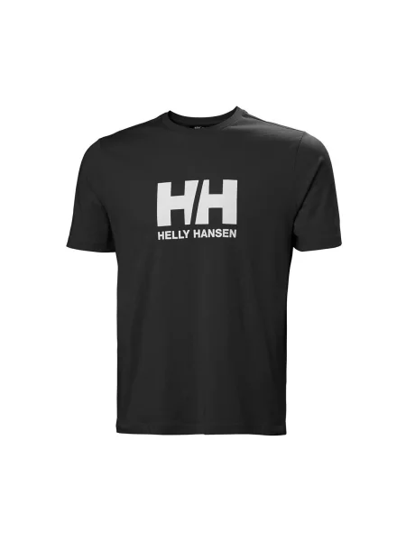 Majica Helly Hansen s autogramom crna