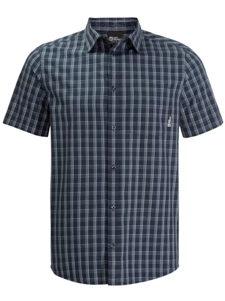 Рубашка Jack Wolfskin синяя