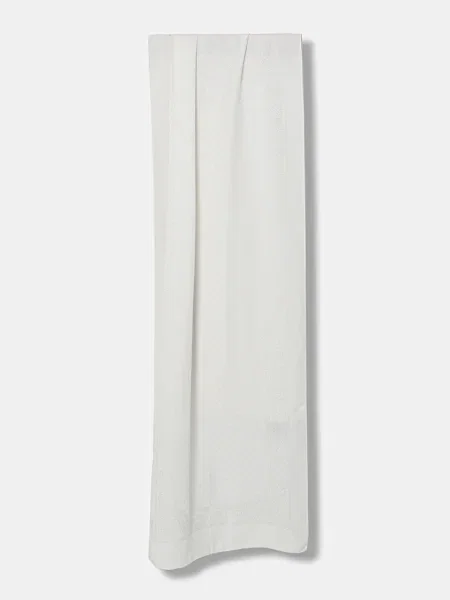 Moschino șal de mătase alb