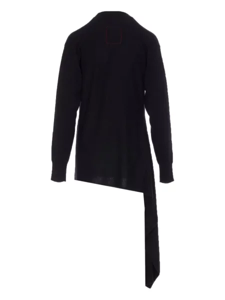 Lung top Uma Wang cu funde negru