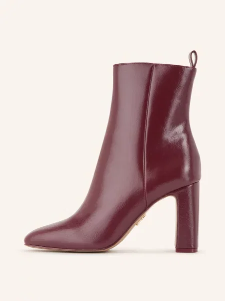 Steve Madden botki Adelisa na słupku bordowy