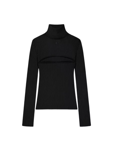 Sweter Courreges czarny