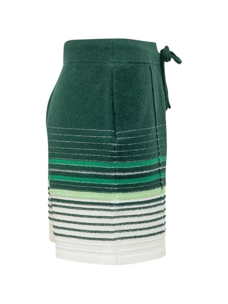 Bouclé pantaloni scurți Casablanca verde