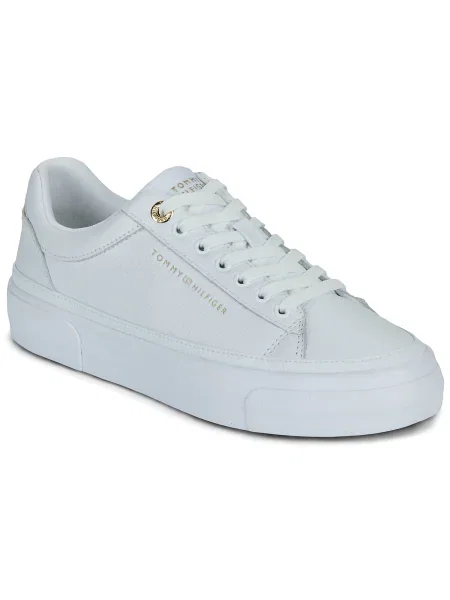 Tommy Hilfiger Sportcipők Th Foxing Platform Leather fehér