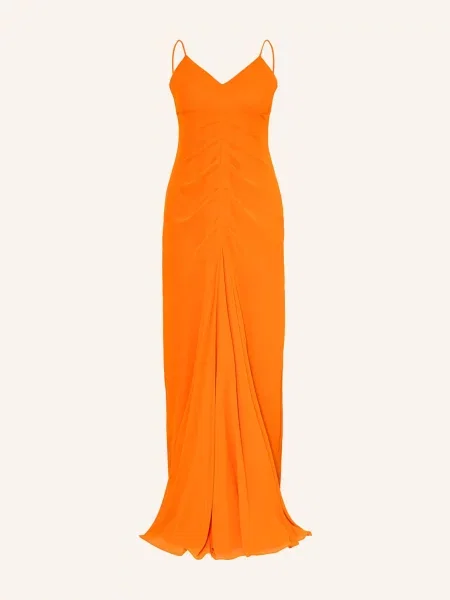 Vera Wang Sukienka Wieczorowa Lyone orange pomarańczowa
