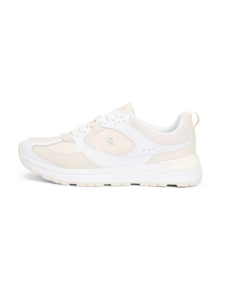 TOMMY HILFIGER Nizke superge / bela bež