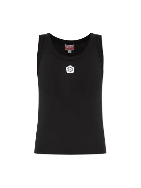 Top Kenzo z logo czarny