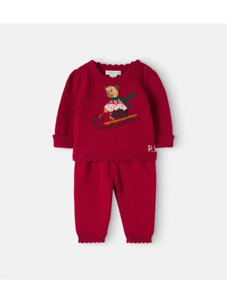 Gyerek pólóing Polo Ralph Lauren piros