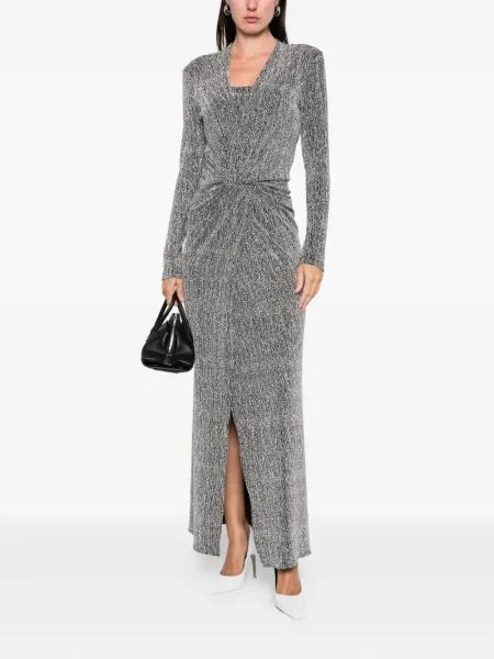 Rochie Simona Corsellini de costum argintiu
