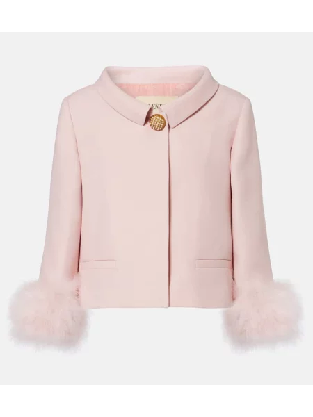 Marynarka Valentino z krepy różowa