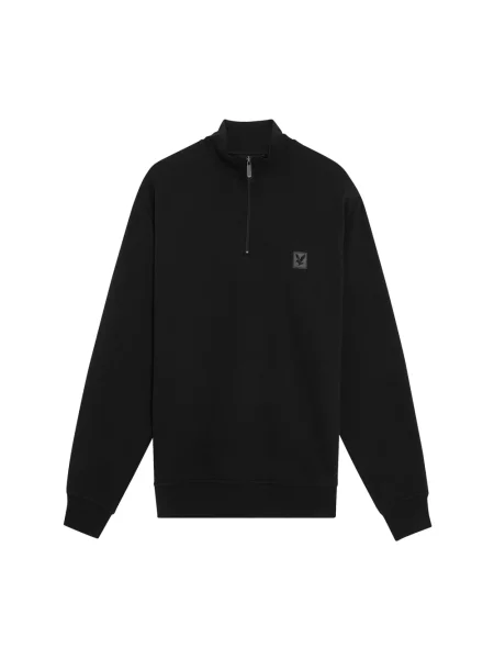 Bluza rozpinana z zamkiem Lyle & Scott Loungewear czarna