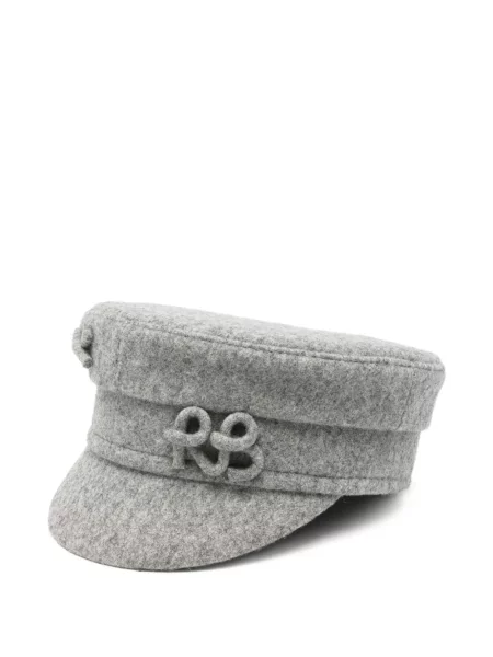 Шапка Ruslan Baginskiy с автограф сиво