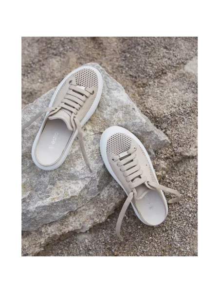 Кеди-сабо шкіряні Estro бежеві