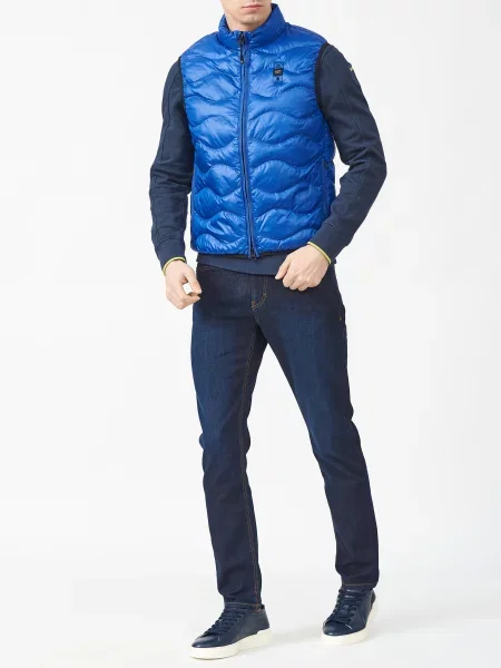 Жилет Blauer синій
