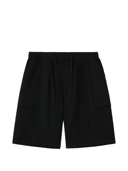 Pantaloni scurți cargo Aftermaths negru