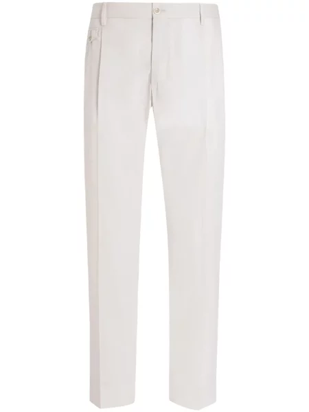 Pantaloni Dolce & Gabbana alb