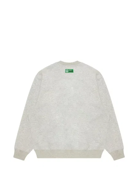 Hanorac Aape By A Bathing Ape cu broderie gri