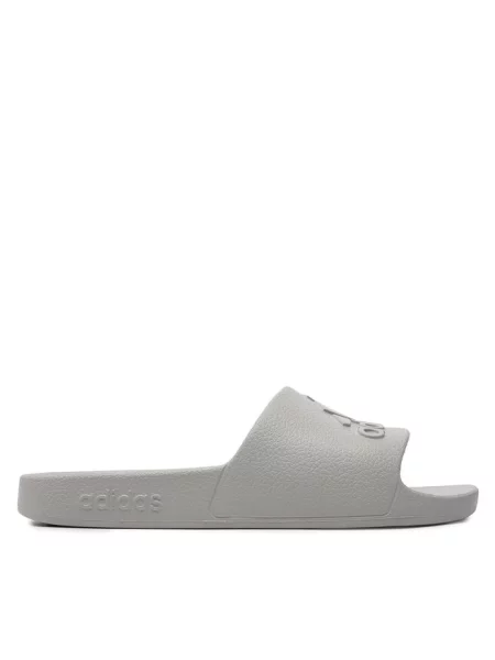 Klapki adidas szare