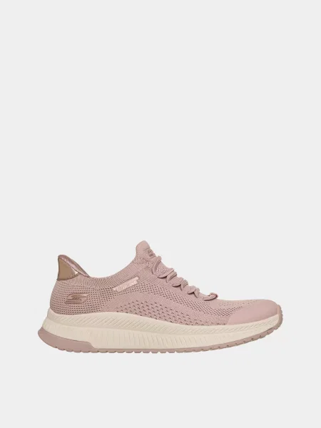 Кросівки повсякденні Skechers BOBS SQUAD 4 текстиль/штучна шкіра рожевий