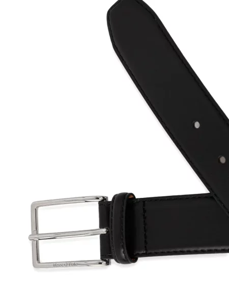 Cu centură curea Marc O'polo din piele cu cataramă negru