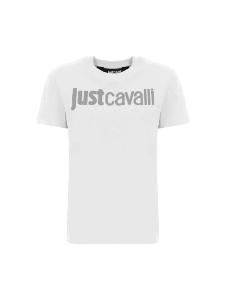 Koszulka Just Cavalli biała