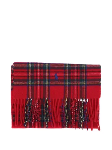 Cămașă Polo Ralph Lauren de lână în carouri maro
