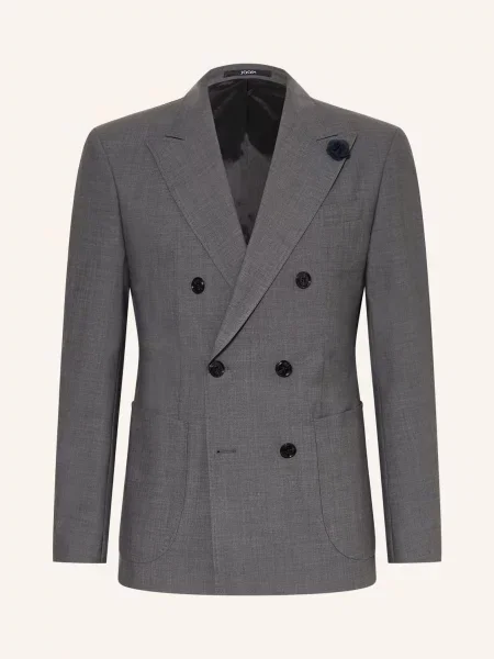Joop! Sako K Obleku Heazy Slim Fit medium grey šedé