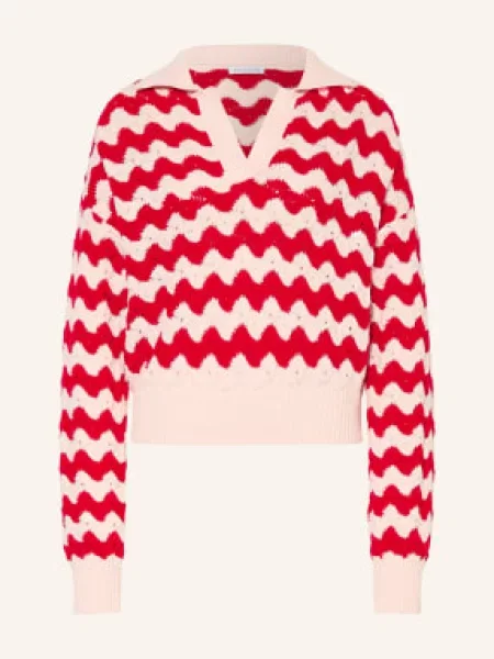 Mrs & Hugs Sweter rosa czerwony