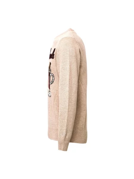 Sweter Mc2 Saint Barth beżowy
