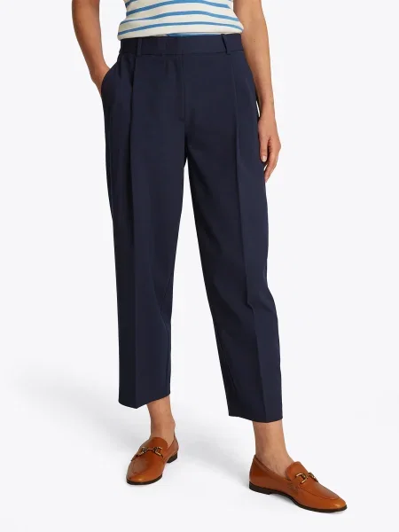 Chino hlače Tommy Hilfiger tamnoplava