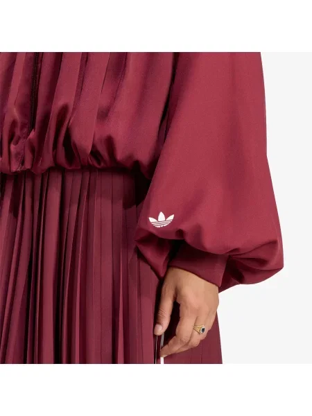 Σατέν τρέξιμο τοπ Adidas Originals κόκκινο