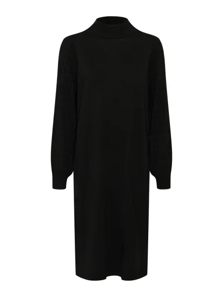 Kaffe Rochie tricotat Nanna' negru