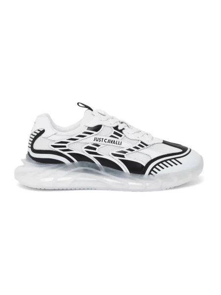 Sneakersy Just Cavalli białe