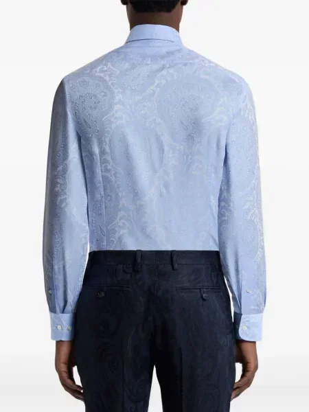 Риза Etro синьо
