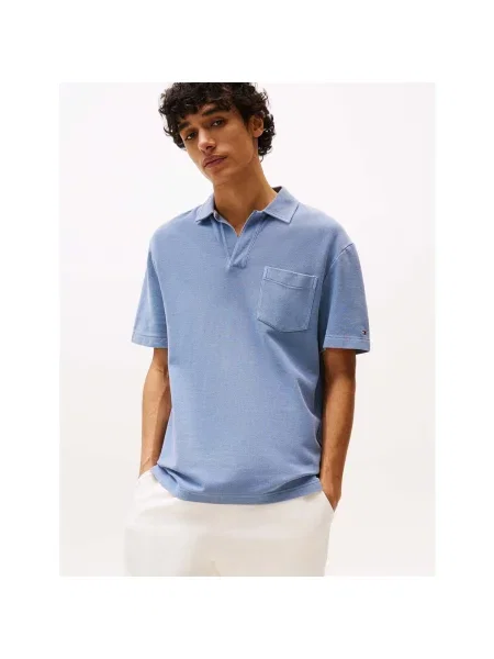 Tricou Tommy Hilfiger clasic albastru