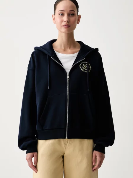 Tommy Hilfiger hanorac cu și glugă pentru femei din