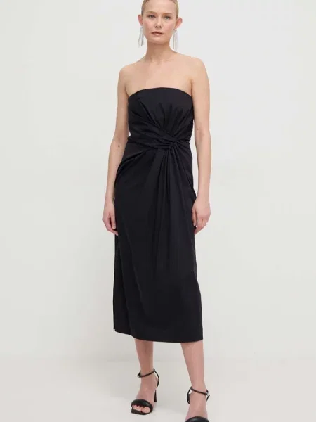 Marella rochie mini evazati negru