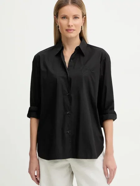 Tommy Hilfiger cămașă din negru