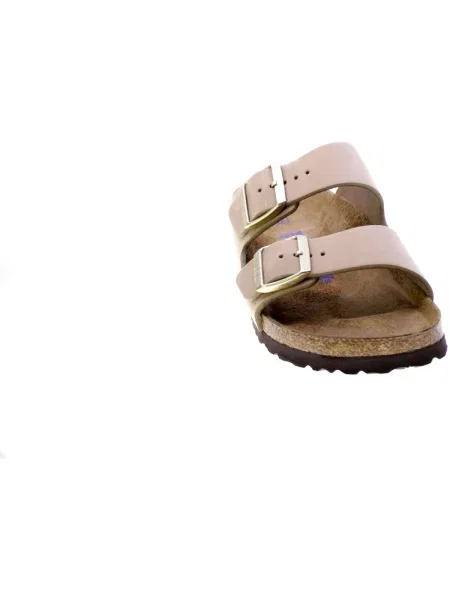 BIRKENSTOCK Šľapky Arizona LENB kapučíno béžová