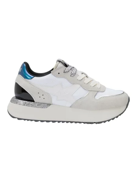 Sneakersy Sun68 białe
