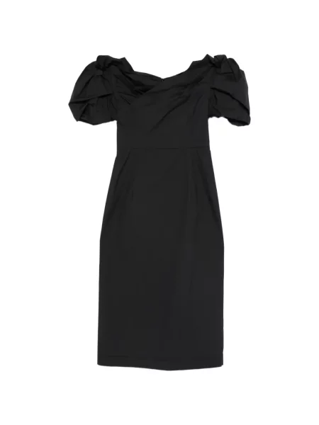 Sukienka midi Liviana Conti do kolan garniturowa czarna